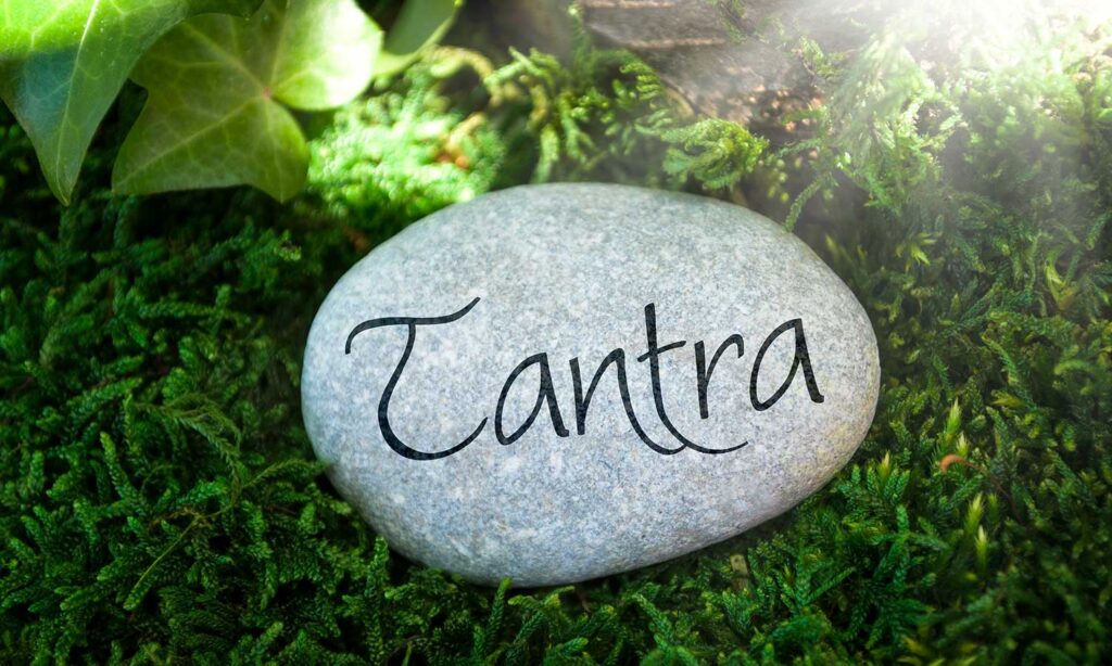 A rock with Tantra written on it